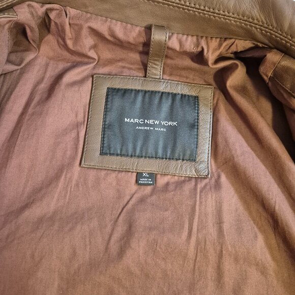 ANDREW MARC leather jacket - Picture 11 of 16